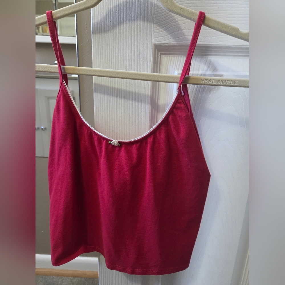 Rat Boi Cherry Red Tank NWOT